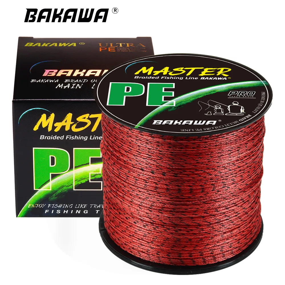 Saltwater Line - BAKAWA Speckled Braided Fishing Line 8
