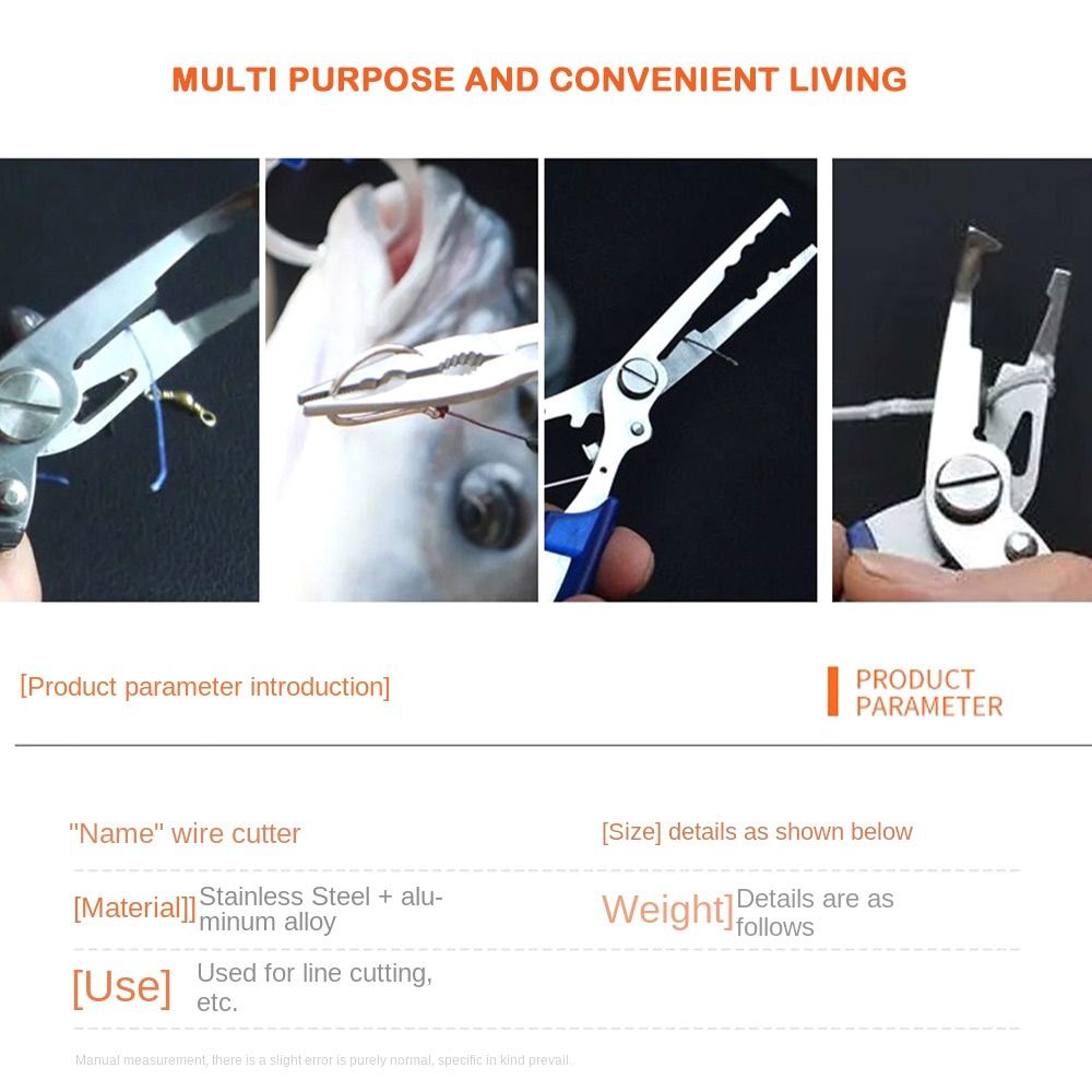 Aluminum Alloy Fishing Pliers  - Fishing Line Cutter recension och pris