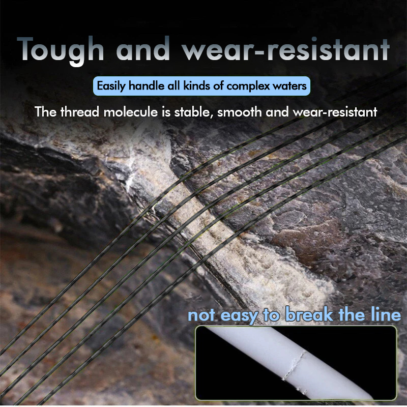 ZUKIBO 1000m 500m 200m Invisib - Copolymer Line recension och pris