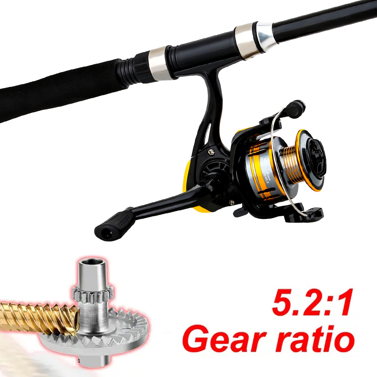 Fishing Rod And Reel Combo Set - Freshwater Line recension och pris