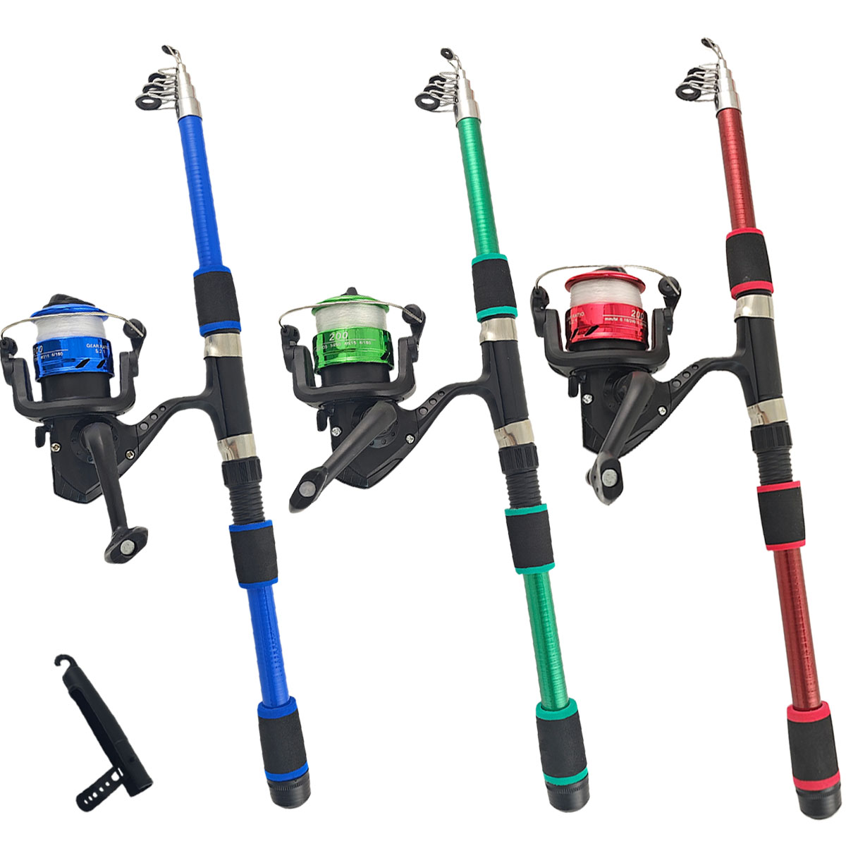 Spinning Fishing Rod and Reel  - Fishing Line Spooler recension och pris