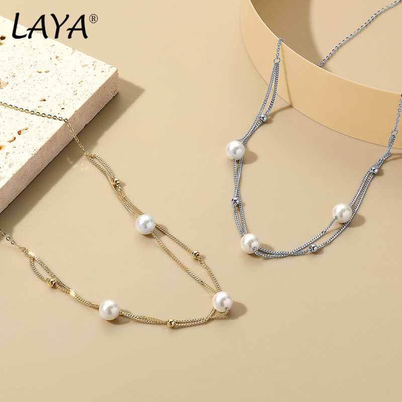 LAYA Minimalist Shell Pearl Mu - Freshwater Line recension och pris