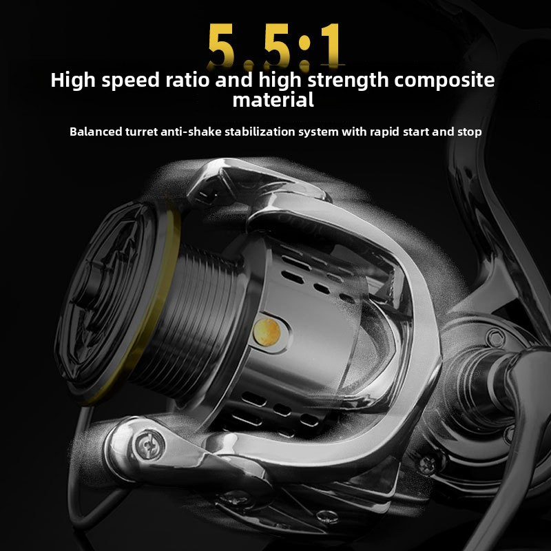 Full Metal Spinning Fishing Re - Ice Fishing Line recension och pris