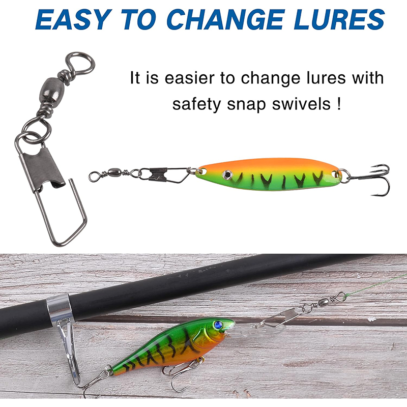 100Pcs Fishing Barrel Swivel C - Saltwater Line recension och pris