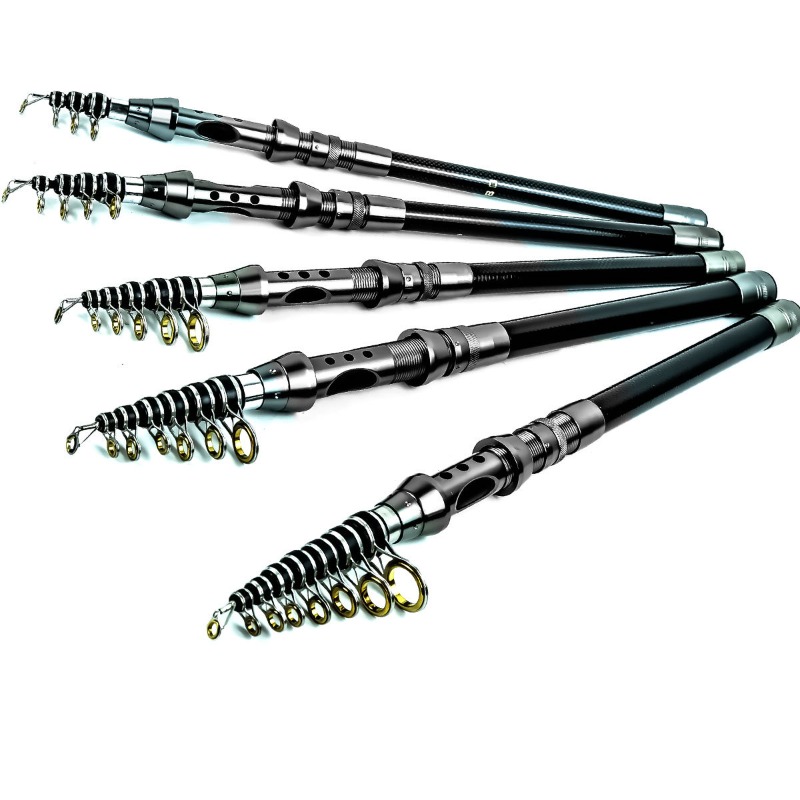 Carbon Fiber Telescopic Fishin - Freshwater Line recension och pris