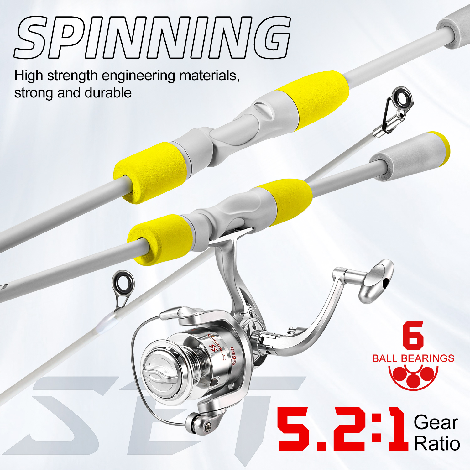 Sougayilang 2section Spinning  - Fishing Line Spooler recension och pris